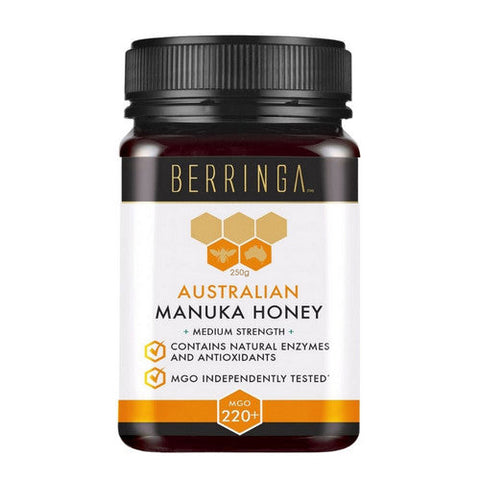 Berringa, Australian Manuka Honey MGO 220, 250 Grams Berringa