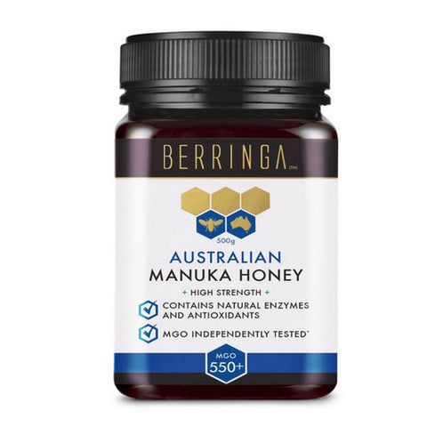 Berringa, Australian Manuka Honey MGO 550, 500 Grams