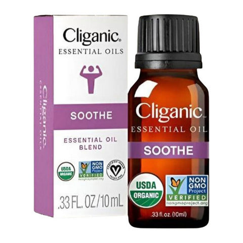 Cliganic, Organic Essential Oils Blend Soothe, 10 Ml