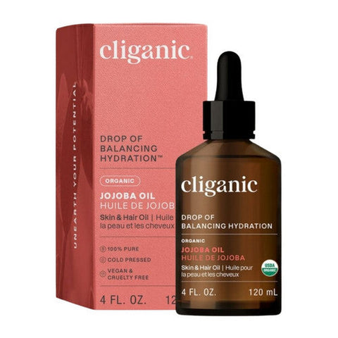 Cliganic, Organic Jojoba Oil, 4 Oz Cliganic