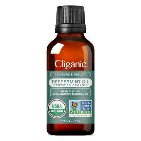 Cliganic, Organic Peppermint Oil, 1 Oz Cliganic