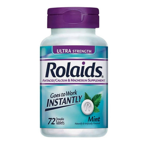 Rolaids, Ulta Strength Mint, 72 Tabs