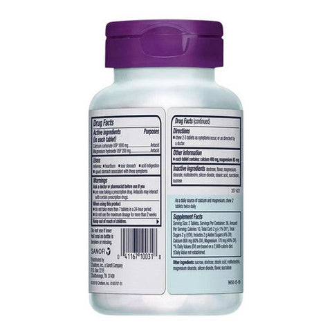 Rolaids, Ultra Strength Antacid Chewable Mint, 72 Tabs Rolaids
