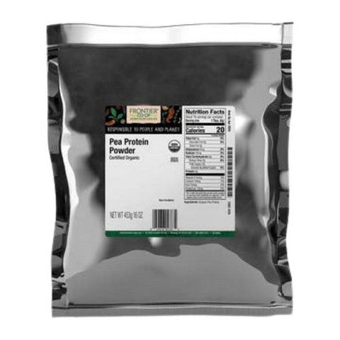 Frontier Coop, Organic Pea Protein Powder, 1 Lb Frontier Coop