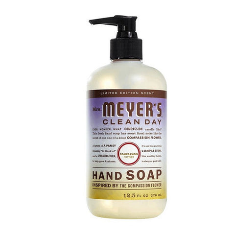 Mrs. Meyers Clean Day, Compassion Flower Hand Soap, 12.5 Oz Mrs. Meyers Clean Day