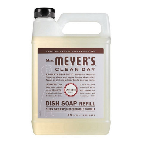Mrs. Meyers Clean Day, Lavender Dish Soap Refill, 48 Oz Mrs. Meyers Clean Day