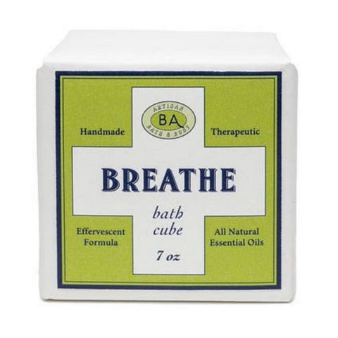 Baudelaire, Breathe Bath Effervescent Cube, 7 Oz