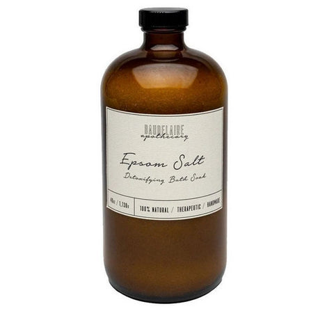 Baudelaire, Epsom Salt Apothecary Bath Soak, 40 Oz