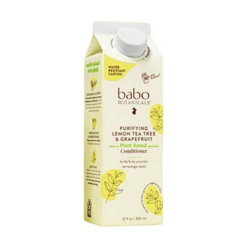 Babo Botanicals, Tree & Grapefruit Purifying Conditioner, 12 Oz
