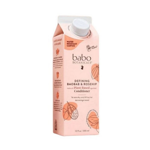 Babo Botanicals, Baobab & Rosehip Defining Shampoo, 12 Oz
