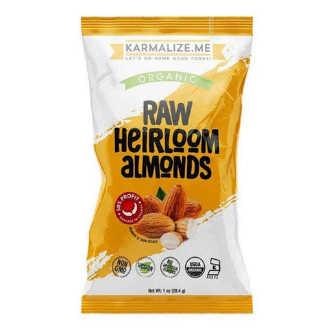 Karmalize.Me, Raw Almonds, 1 Oz Karmalize.Me