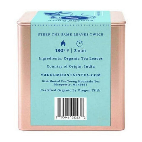 Young Mountain Tea, Organic Kumaon White Tea, 12 Bags