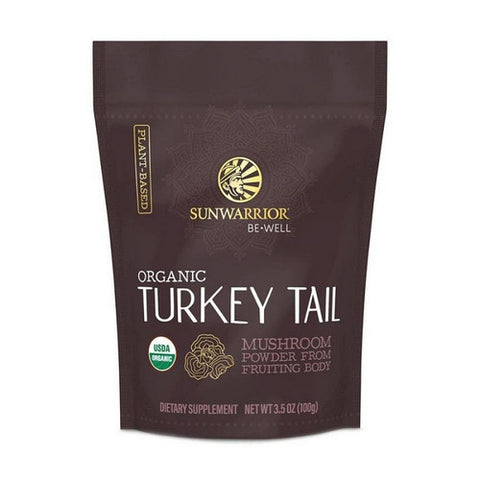 Organic Turkey Tail Mushroom Powder 3.5 Oz by Sunwarrior