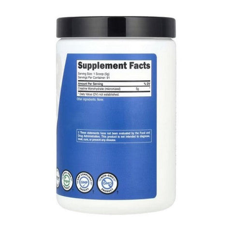 Nutricost, Performance Creatine Monohydrate Unflavoured, 1 Lb Nutricost