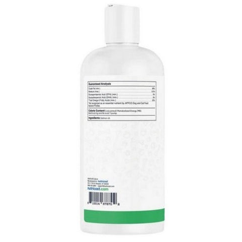 Nutricost, Pets Wild Alaskan Salmon Oil For Dogs And Cats, 32 Oz