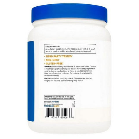 Nutricost, L-Citrulline Malate 2:1 Powder, 600 Grams