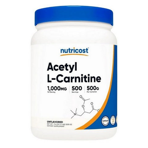 Nutricost, Acetyl L-Carnitine Powder, 500 Grams