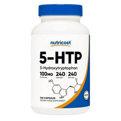 Nutricost, 5-HTP Capsules, 100 Mg, 240 Count