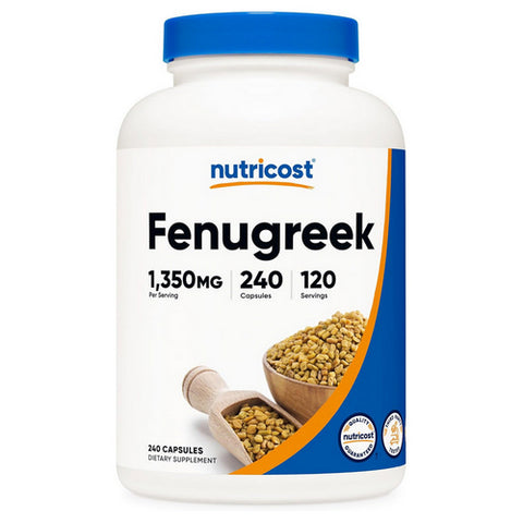 Nutricost, Fenugreek Seed, 675 Mg, 240 Caps