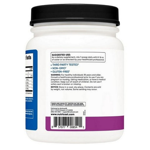 Nutricost, BCAA Powder Grape, 90 Servings