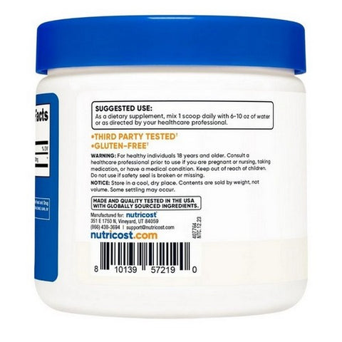 Nutricost, L-Theanine Powder, 100 Grams