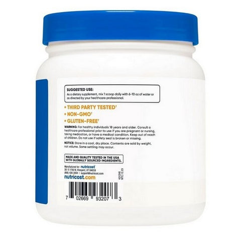 Nutricost, Choline Bitartrate Powder, 500 Grams