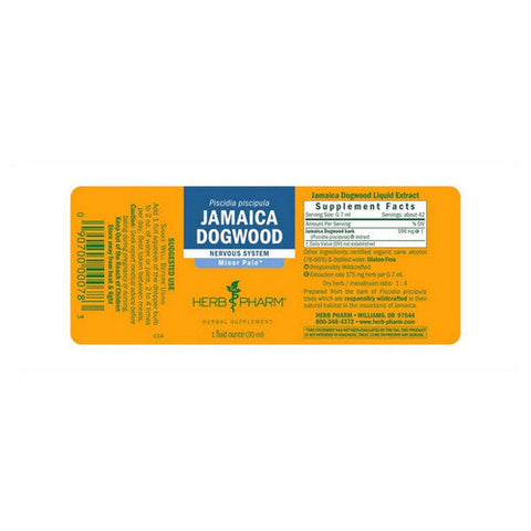 Herb Pharm, Jamaican Dogwood, 1 Oz Herb Pharm