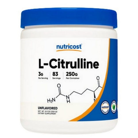 Nutricost, L-Citrulline Base Powder, 250 Grams