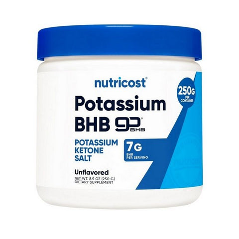 Nutricost, Ketone BHB Potassium Powder, 250 Grams