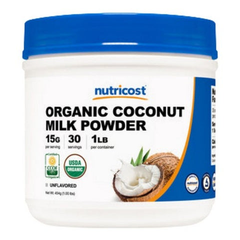 Nutricost, Organic Coconut Milk Powder, 1 Lb