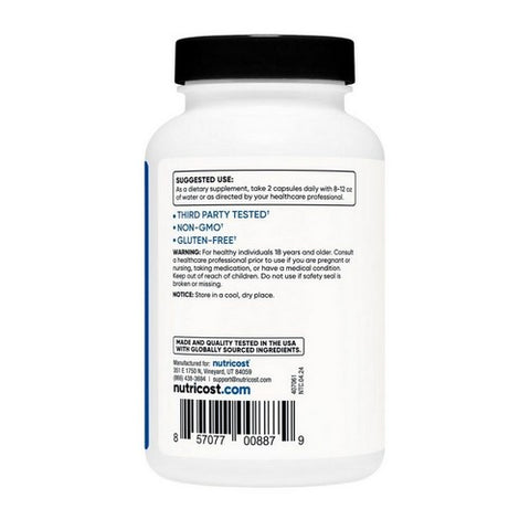 Nutricost, Performance Hmb, 1000 Mg, 120 Count