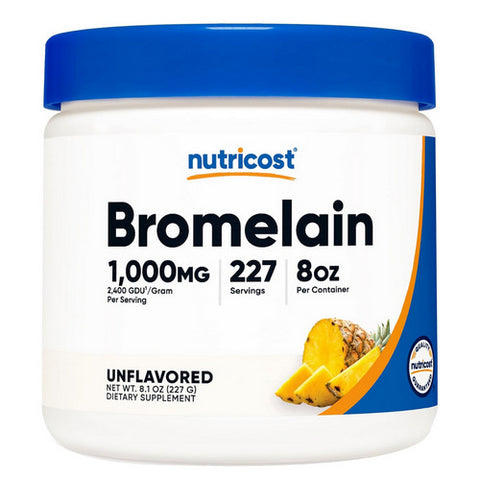 Nutricost, Bromelain Powder, 8 Oz