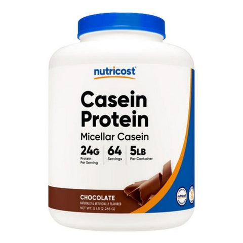 Nutricost, Casein Protein Powder Chocolate, 5 Lbs
