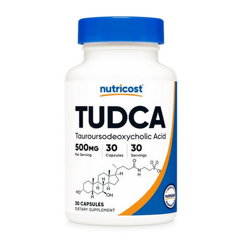 Nutricost, Tudca Capsules, 500 Mg, 30 Count