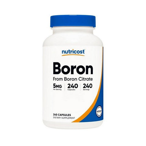 Nutricost, Boron Capsules, 5 Mg, 240 Count
