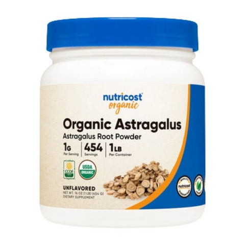 Nutricost, Organic Astragalus Powder, 1 Lb