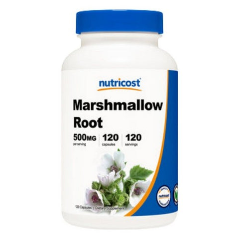 Nutricost, Marshmallow Root Capsules, 500 Mg, 120 Count