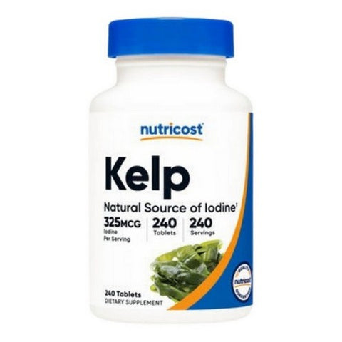 Nutricost, Kelp Tablets Iodine, 325 Mcg, 240 Count