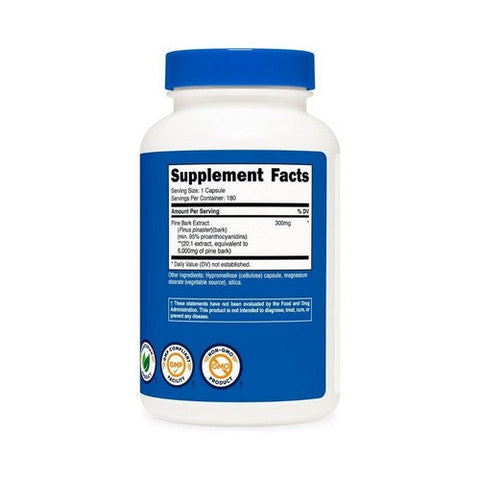 Nutricost, Pine Bark Extract, 6000 Mg, 180 Caps Nutricost