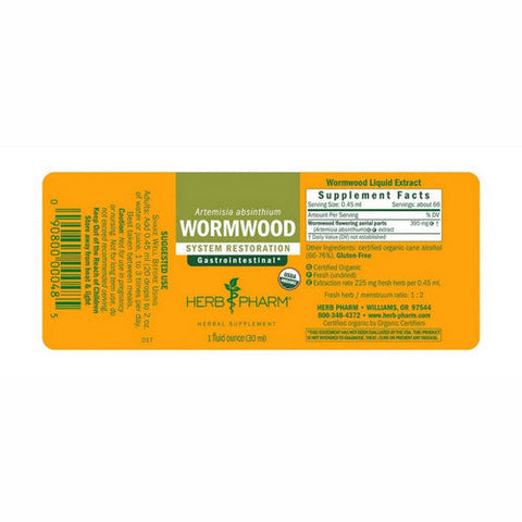 Herb Pharm, Wormwood, 1 Oz Herb Pharm