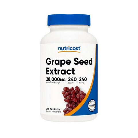 Nutricost, Grape Seed Extract, 28000 Mg, 240 Caps
