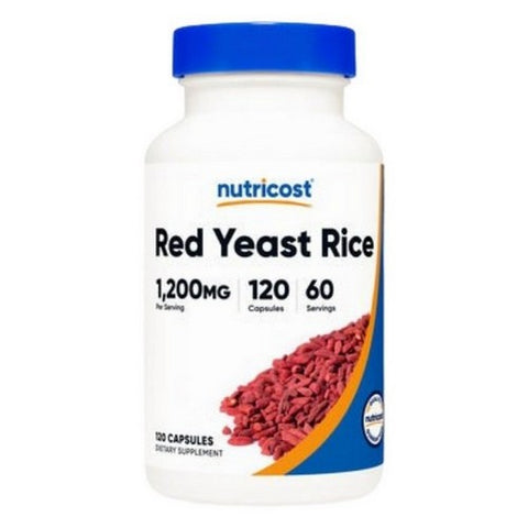 Nutricost, Red Yeast Rice Capsules, 1200 Mg, 120 Count