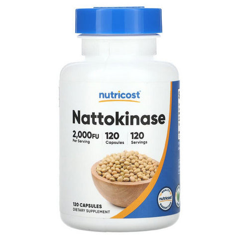 Nutricost, Nattokinase 2,000 FU Capsules, 100 Mg, 120 Count