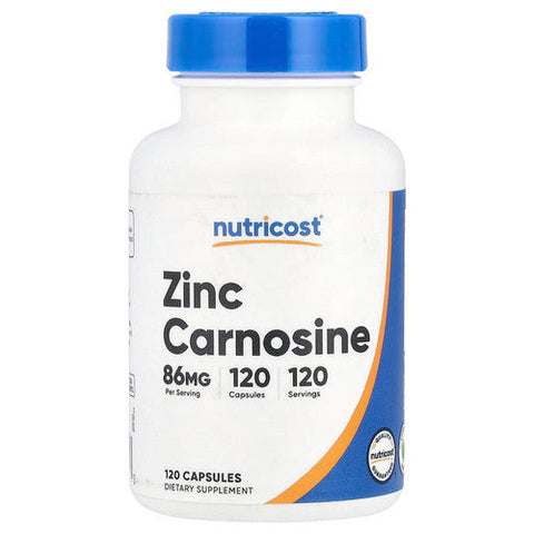 Nutricost, Zinc Carnosine Capsules, 18 Mg, 120 Count Nutricost