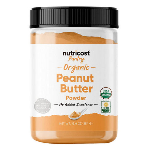 Nutricost, Pantry Peanut Butter Powder Flour Organic, 12.5 Oz Nutricost