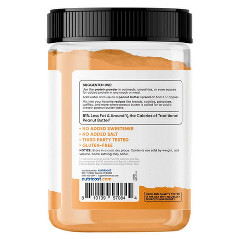 Nutricost, Pantry Peanut Butter Powder Flour Organic, 12.5 Oz