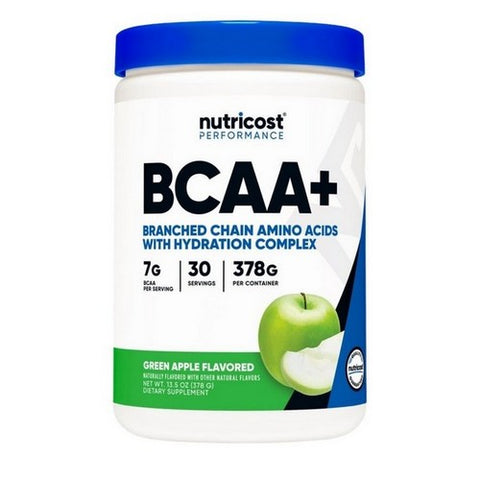 Nutricost, BCAA + Hydration Powder Green Apple, 30 Serving