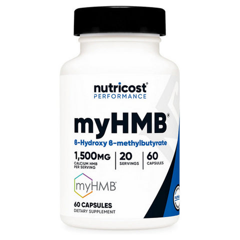 Nutricost, MyHMB Capsules, 1500 Mg, 60 Count