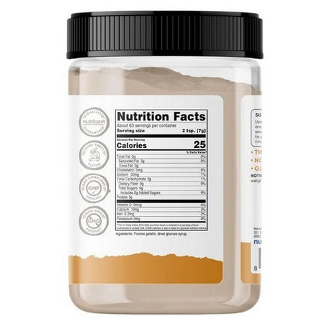 Nutricost, Pantry Gelatin Powder Unflavored, 1 Lb