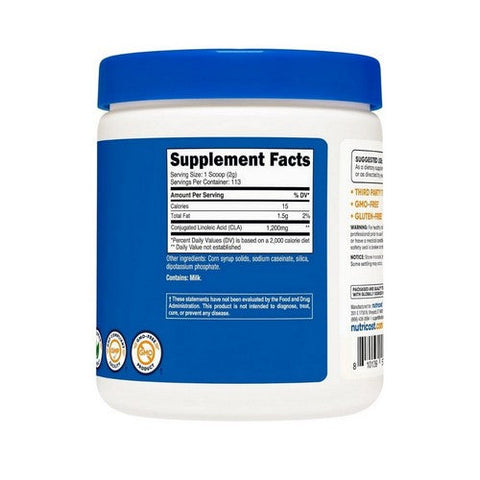 Nutricost, Cla Unflavoured, 1200 Mg, 8.1 Oz Nutricost